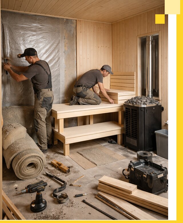 Проекты саун под ключ в Ярославле дизайн и строительство