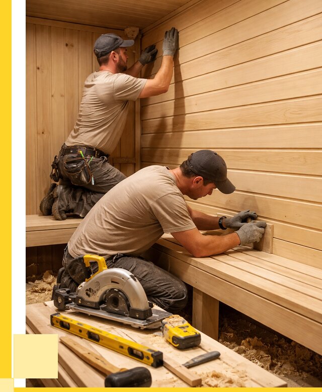 Обшивка саун вагонкой в Ярославле от 2567 р. | ЭриданРсл