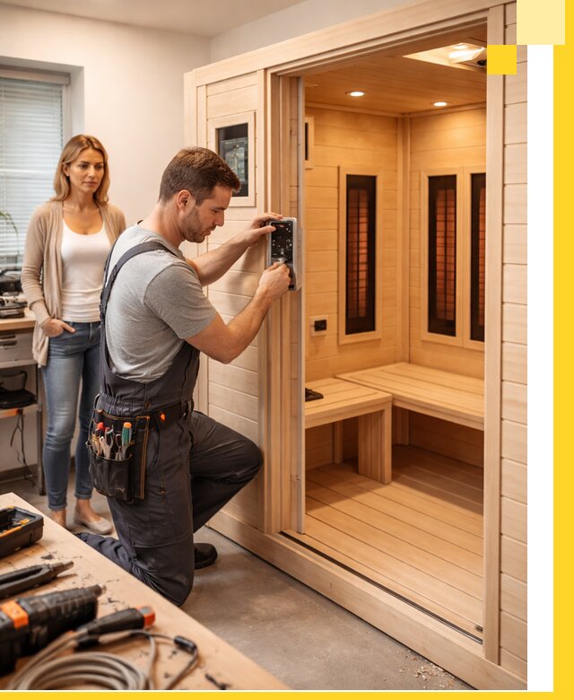 Инфракрасные сауны под ключ в Ярославле продажа и установка