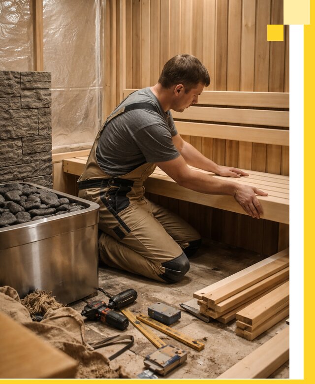 Сауны для дома под ключ с проектированием и монтажом в Ярославле