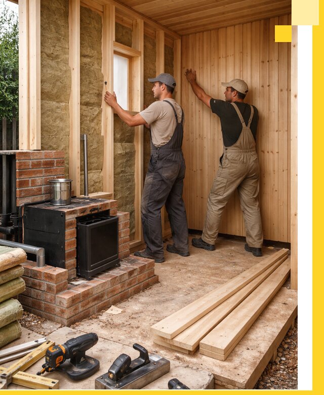 Строительство и установка дачных саун под ключ в Ярославле