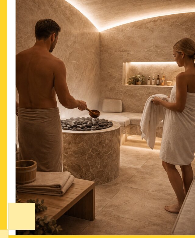 Сауны с хамамом в Ярославле от 359380 р. – проекты и монтаж | ЭриданРсл