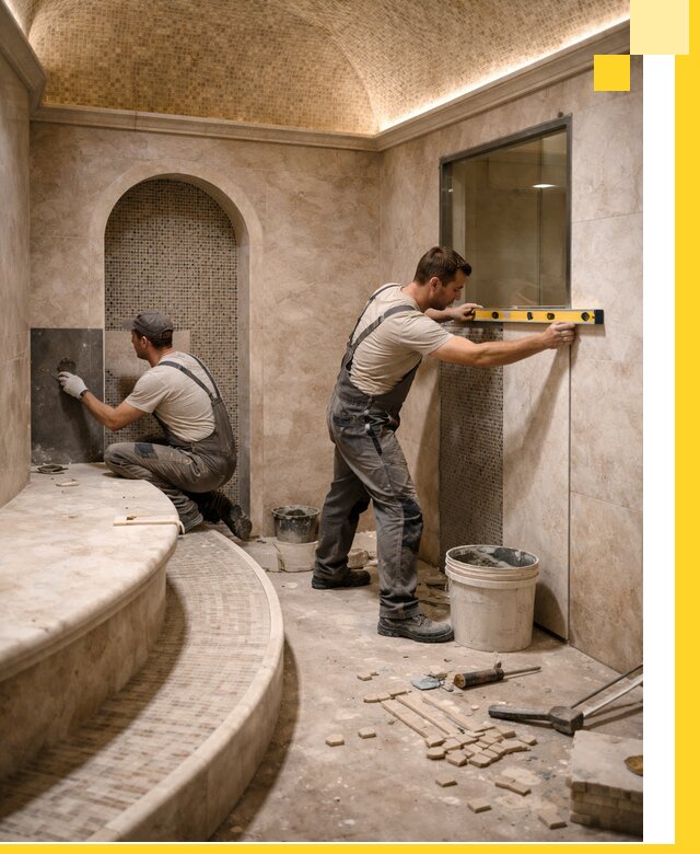 Проектирование и строительство саун с хамамом под ключ в Ярославле