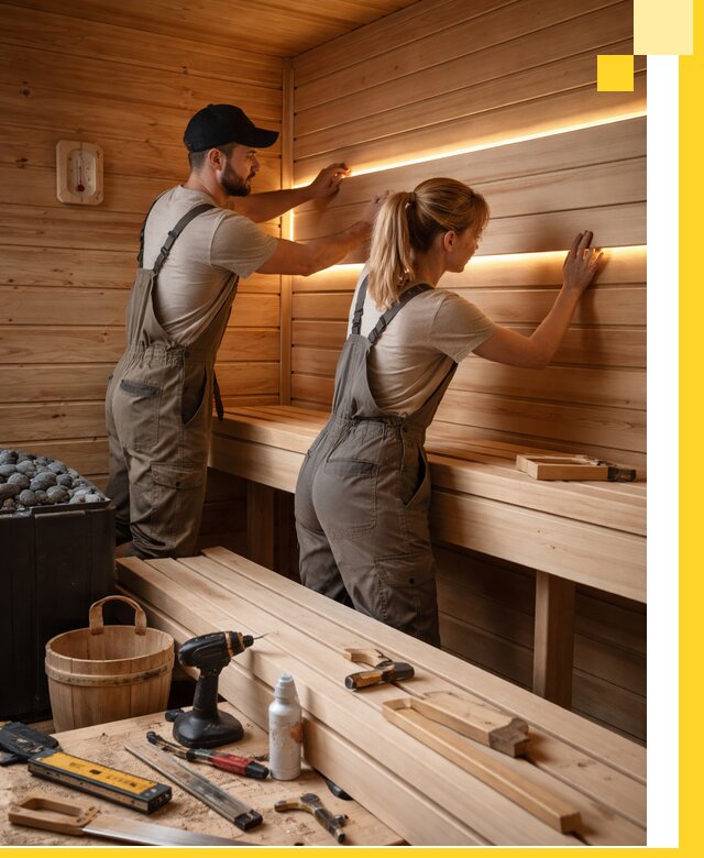 Дизайн саун и бань под ключ с индивидуальным проектом в Ярославле