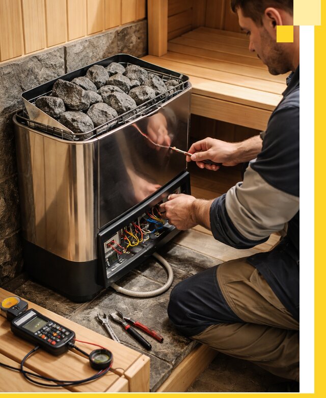 Продажа и установка электрокаменок для саун в Ярославле