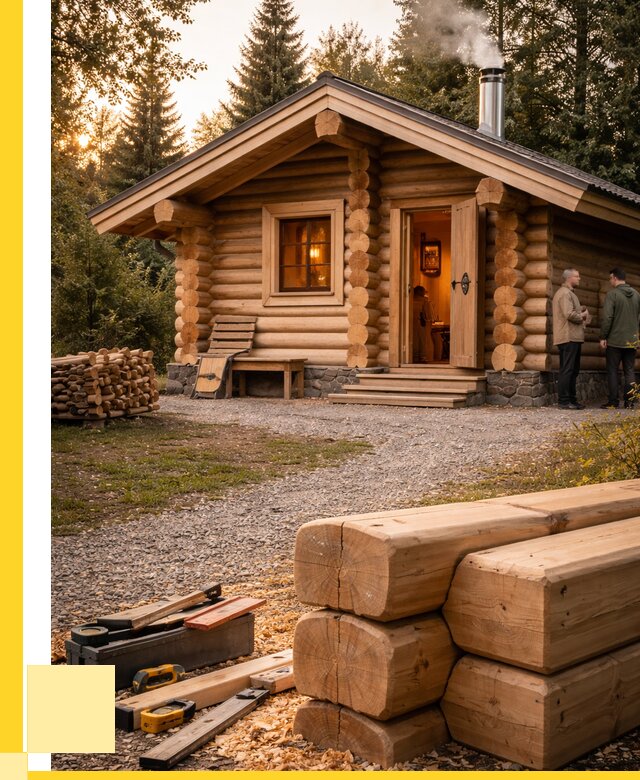 Строительство бань и комплексов в Ярославле от 462060 р.| ЭриданРсл