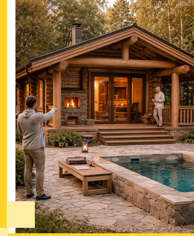 Проекты бань и хамам в Ярославле от 25670 р. | ЭриданРсл