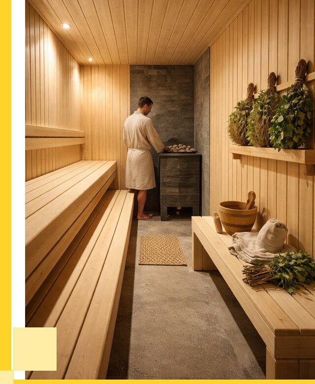 Отделка парной под ключ в Ярославле от 359380 р. | ЭриданРсл