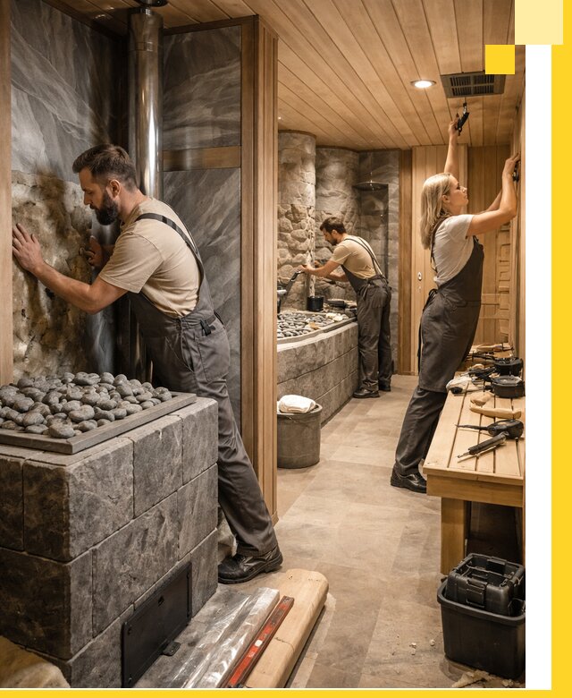 Строительство бань и SPA процедур в Ярославле под ключ и отделкой