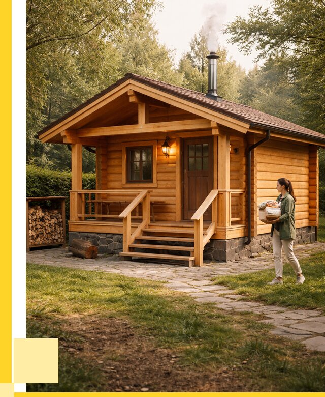 Купить баню под ключ в Ярославле от 667420 р. | ЭриданРсл