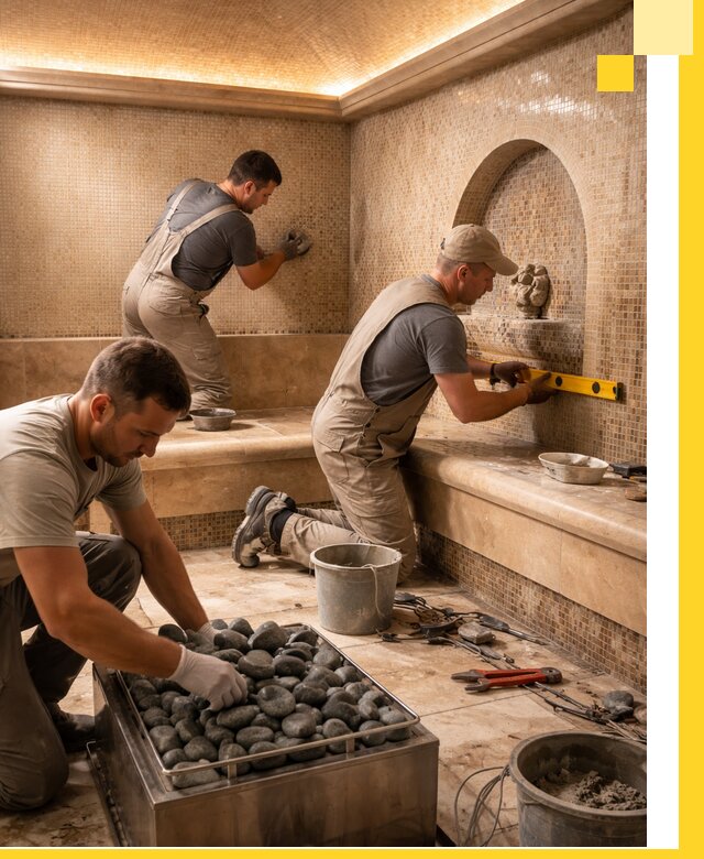 Проектирование и строительство хамама и сауны в Ярославле