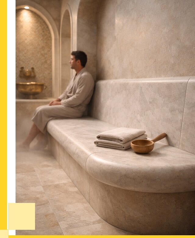 Сиденья для хамама в Ярославле под ключ от 12322 р. | ЭриданРсл